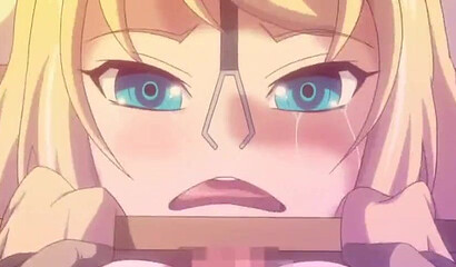 Big boobed hentai blonde gets gangbanged by a bunch of horny dudes