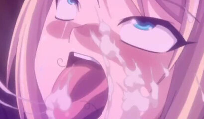 Big boobed hentai blonde gets gangbanged by a bunch of horny dudes