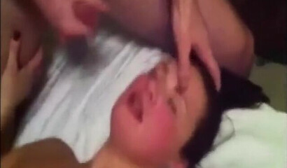 Homeamde anal banging with sexy wife and two horny fuckers