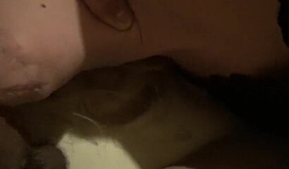 Tied up blonde stepsister enjoys some pussy pleasuring in POV