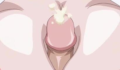 Hentai MILF with big breasts takes dick and wonderful creampie