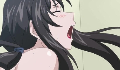 Hentai MILF with big breasts takes dick and wonderful creampie