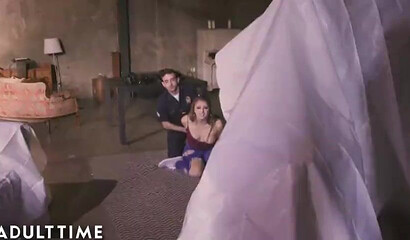 Arrested pornstars Gia Derza and Whitney Wright get those holes filled with male meat