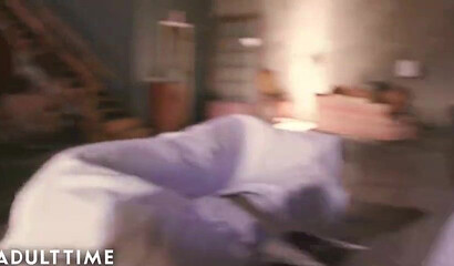 Arrested pornstars Gia Derza and Whitney Wright get those holes filled with male meat