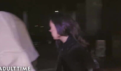 Arrested pornstars Gia Derza and Whitney Wright get those holes filled with male meat