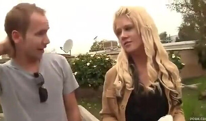 Mature busty mom Darla Crane gives her muff to a young guy