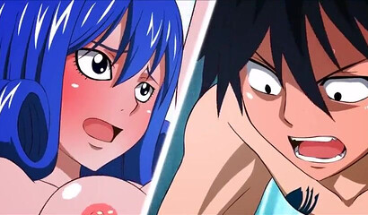 Hentai girls with massive tits riding big stiffed knobs with pleasure