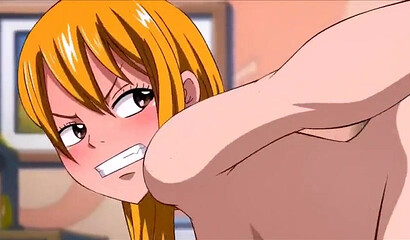 Hentai girls with massive tits riding big stiffed knobs with pleasure