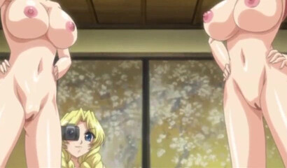 Hentai sluts with big boobies enjoy hard dick and a creampie