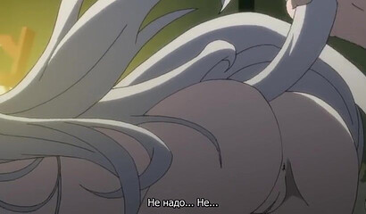 Busty hentai slut feels massive dong deep in her wet cunt