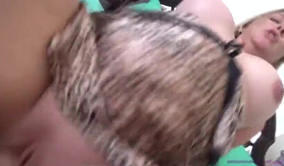 Blond mom Brianna Beach feels fat dick and warm cum inside her vagina