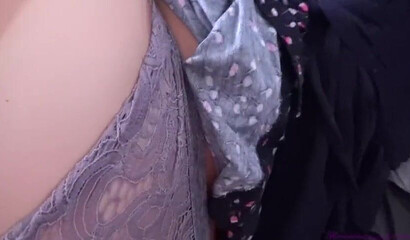 Blonde cougar with big tits gets smashed in POV banging with stepson