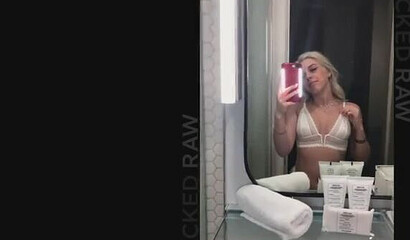Very hot blonde bitch Allie Nicole gets blacked in this interracial banging