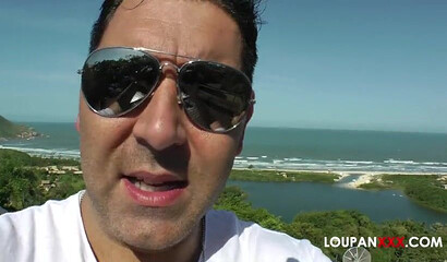 Brazilian MILF Monica Santhiago riding stiff knob with her anal hole