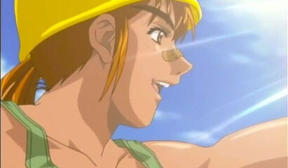 Hentai girls with wet cunts opening their legs for horny workers