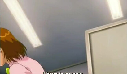 Hentai girls with wet cunts opening their legs for horny workers