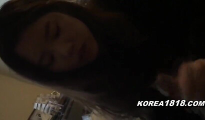 Amateur brunette chick getting satisfied in this homemade scene POV