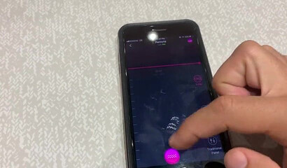 Amateur mom with big tits can't stand the pleasure from vibrator in her pussy