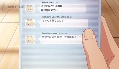 Busty hentai girl exposes her slimy cunt and rides on horny guy