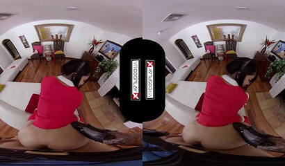 VR fucking with Asian babe with big tits and wet juicy pussy