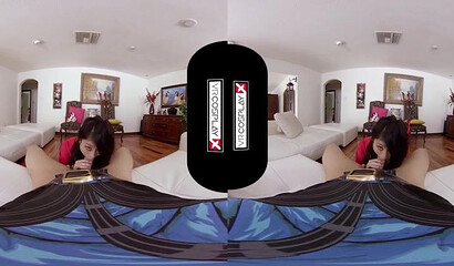 VR fucking with Asian babe with big tits and wet juicy pussy