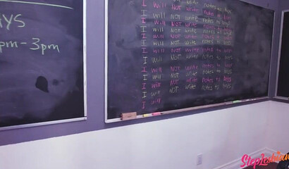 Lesbian MILF Britney Amber fucks her stepdaughter Katya Rodriguez