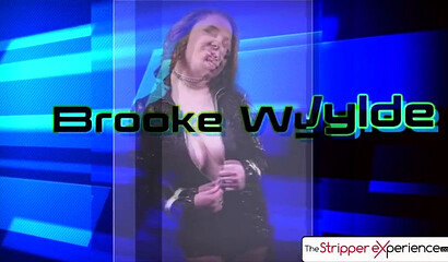 Slutty stripper Brooke Wylde gets pussy screwed by fan's big dick