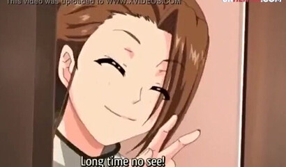 Hentai schoolgirl gets pussy filled with big load of white cream