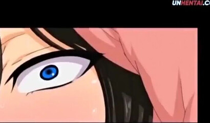 Hentai schoolgirl gets pussy filled with big load of white cream