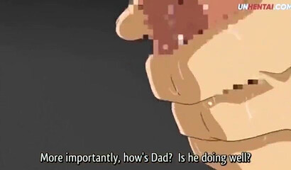 Hentai schoolgirl gets pussy filled with big load of white cream