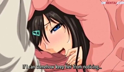 Hentai schoolgirl gets pussy filled with big load of white cream