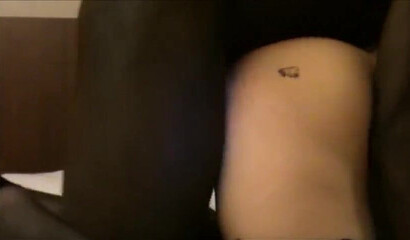 Slim blonde MILF gets hard pussy pounded in interracial sex