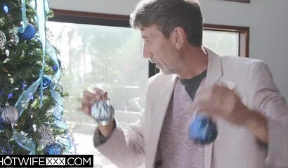 Hot brunette wife Eliza Ibarra gets screwed by older guy and his huge dick