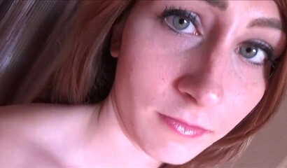 Sexy redhead schoolgirl Nina Skye gets fucked by her stepbrother