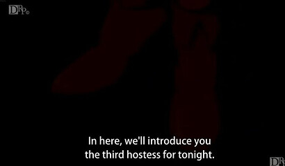 Hentai chick with big tits gets anal fucked in rough gangbang