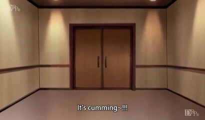 Hentai chick with big tits gets anal fucked in rough gangbang