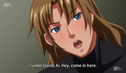 Hentai chick with big tits gets anal fucked in rough gangbang