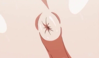 Hentai chick with big tits gets anal fucked in rough gangbang