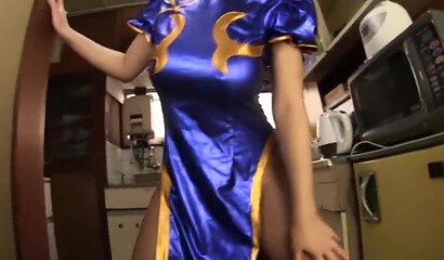 Compilation of Japanese chicks with huge natural tits in solo action