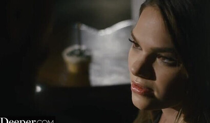 Petite brunette cutie Athena Faris gets nailed by a big dick