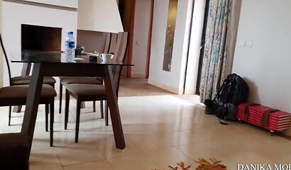 Danika Mori share her boyfriend big dick with a hot babe in POV threesome