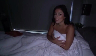 Hot mom with big natural tits rides a cock and gets creampied