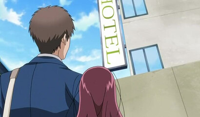 Hentai schoolgirl gets anal fucked by her first love