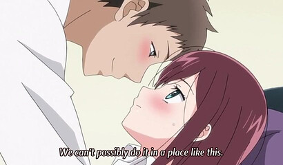 Hentai schoolgirl gets anal fucked by her first love