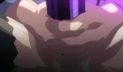 Hentai chick with big boobs gets gangbanged by several horny dudes