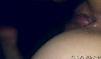 Amateur MILF with stunning oiled ass gets rammed by black guy