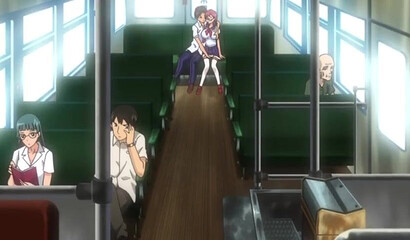 Horny Hentai schoolgirls get their sexual desires fulfilled in public