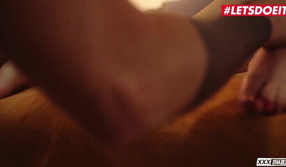 Busty British MILF Stella Cox fucking cute guy in his wife's presence