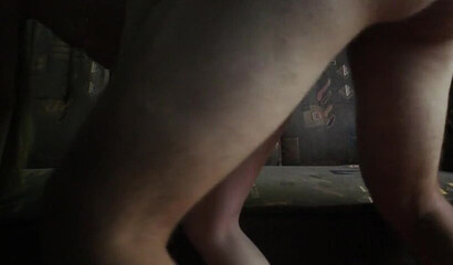 Young wife gets her black g-string panties stripped and pussy dicked on the sofa