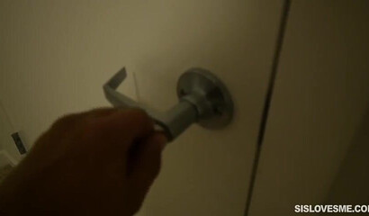 Hottie Cece Capella pays her dues by sucking and fucking fat cock